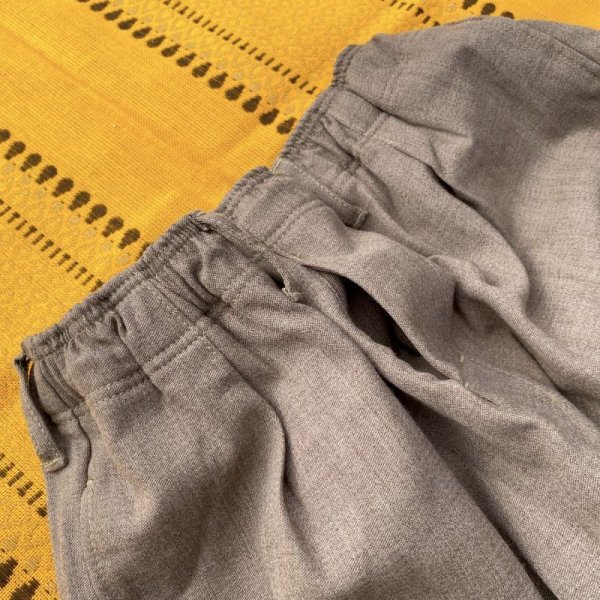 画像5: COMFORTABLE REASON "WASHABLE WOOL SLACKS" - TOP BROWN (5)