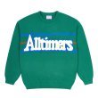 画像1: 【SALE】ALLTIMERS "BROADWAY KNIT SWEATER" - GREEN (1)