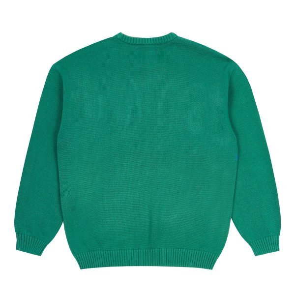 画像3: 【SALE】ALLTIMERS "BROADWAY KNIT SWEATER" - GREEN (3)