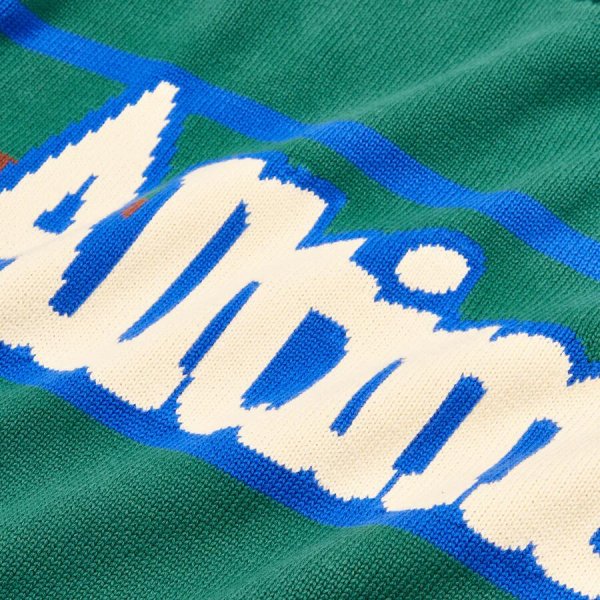 画像2: 【SALE】ALLTIMERS "BROADWAY KNIT SWEATER" - GREEN (2)