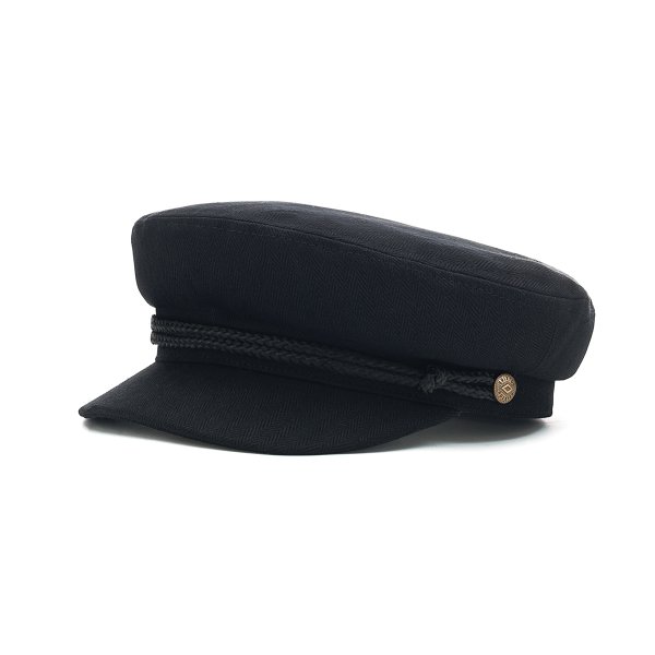 画像1: BRIXTON "FIDDLER CAP" - BLACK (1)
