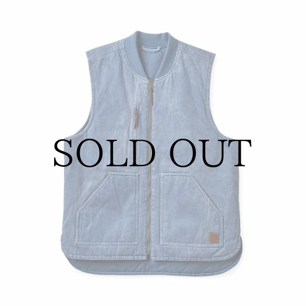 画像1: BRIXTON "ABRAHAM REV VEST" - INDIE TEAL (1)