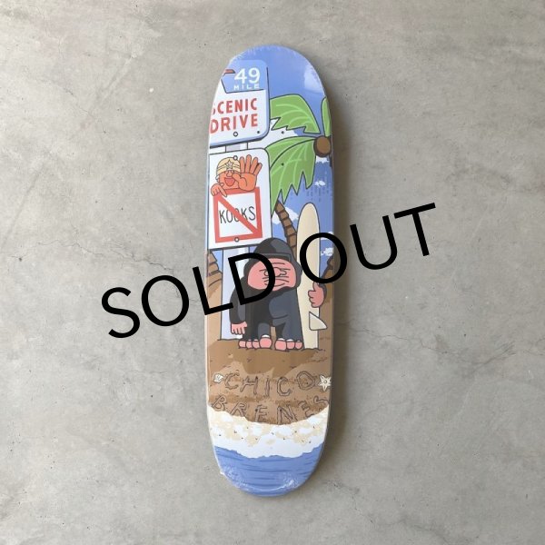 画像1: CHICO STIX "DAWN PATROL" - 8.75inch / FOOTBALL SHAPE (1)