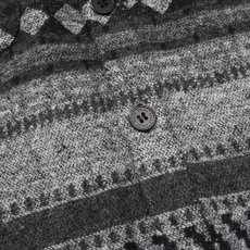 画像4: HELAS "JOSHUA LS OVER SHIRT" - BLACK/GREY (4)