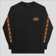 画像1: PASS~PORT. "BATH HOUSE POCKET LS TEE" - BLACK (1)