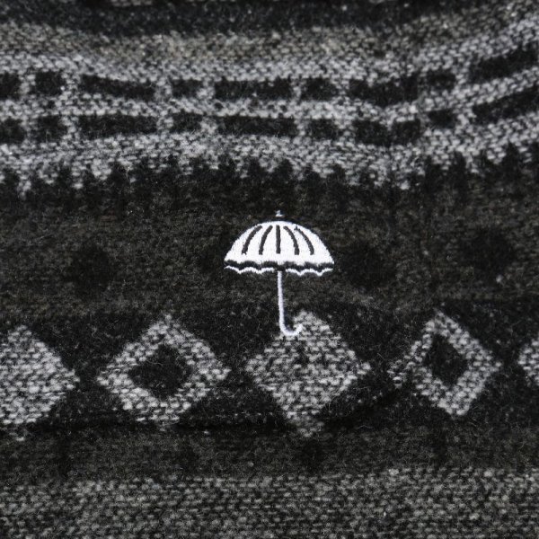 画像5: HELAS "JOSHUA LS OVER SHIRT" - BLACK/GREY (5)