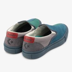 画像4: CONVERSE SKATEBOARDING "CS SLIP-ON SK SAYHELLO +" - BLUE/GREEN/GRAY (4)