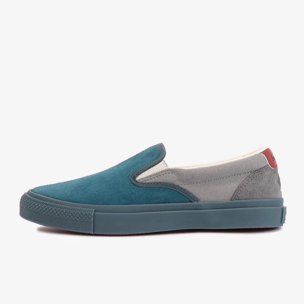 画像3: 【SALE】CONVERSE SKATEBOARDING "CS SLIP-ON SK SAYHELLO +" - BLUE/GREEN/GRAY (3)