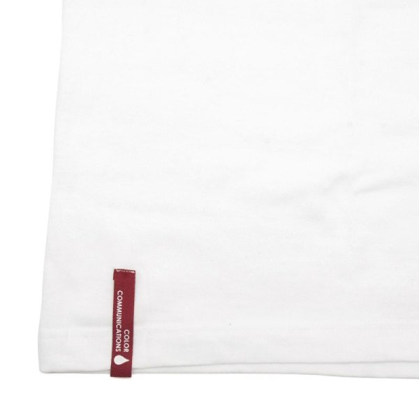 画像3: COLOR COMMUNICATIONS "LONG SLEEVE T-SHIRT / HP HEADER" - WHITE (3)