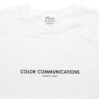 画像2: COLOR COMMUNICATIONS "LONG SLEEVE T-SHIRT / HP HEADER" - WHITE (2)