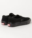 画像2: VANS "SKATE SLIP-ON" - BLK/BLK ［USA企画］ (2)