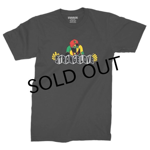 画像1: STRANGE LOVE "Rag Doll Logo Tee" - BLACK/RASTA (1)