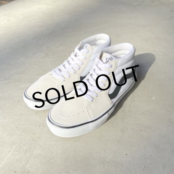 画像1: VANS "SKATE GROSSO MID" - WHT/BLK ［USA企画］ (1)