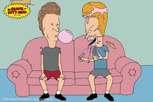 画像2: FTC x BEAVIS AND BUTT-HEAD "CHEWING GUM PULLOVER HOODY" - BLACK (2)