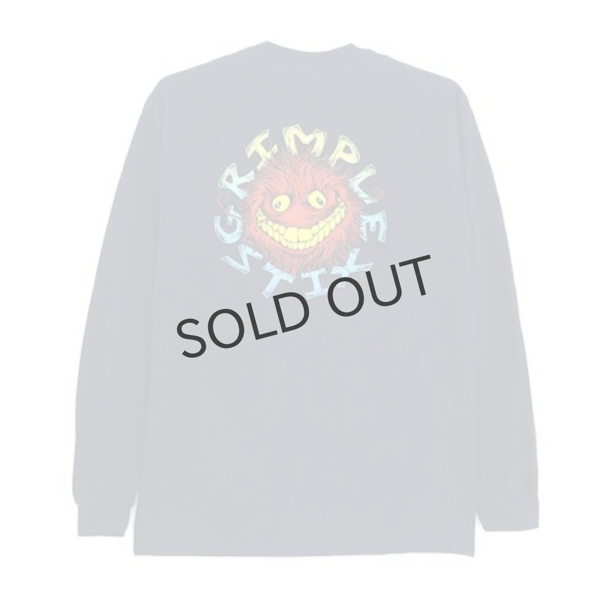 画像3: ANTIHERO " GRIMPLE STIX POCKET LS TEE " - NAVY (3)
