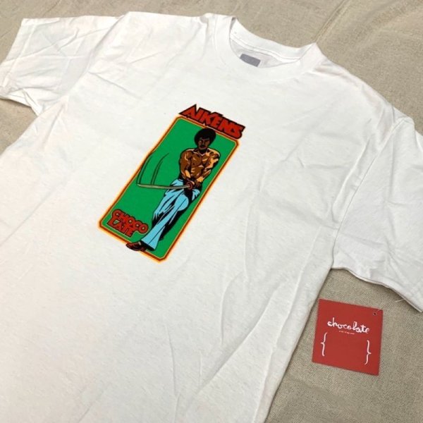 画像2: CHOCOLATE " KUNG -FU  TEE" - WHITE (2)