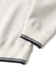 画像3: FTC "STRIPE RIB OVAL LOGO CREW NECK" - NAVY (3)