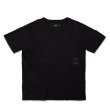 画像1: FORMER MERCHANDISE "CA HEMP T-SHIRT" - WASHED BLACK (1)