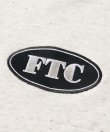 画像2: FTC "STRIPE RIB OVAL LOGO CREW NECK" - NAVY (2)