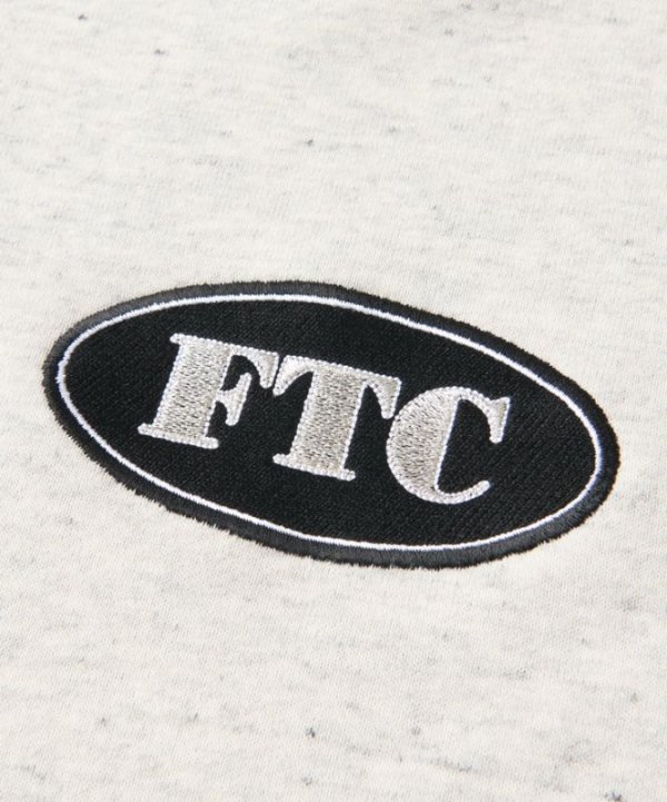 画像2: FTC "STRIPE RIB OVAL LOGO CREW NECK" - NAVY (2)