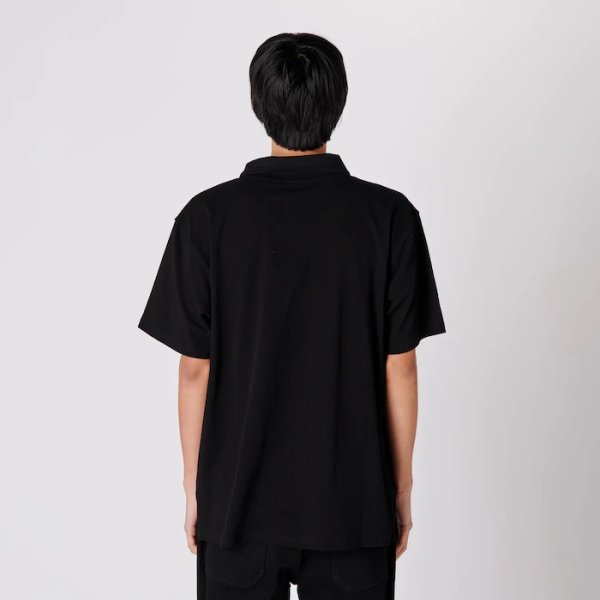 画像3: FORMER MERCHANDISE "UNIFORM SS POLO" - BLACK (3)