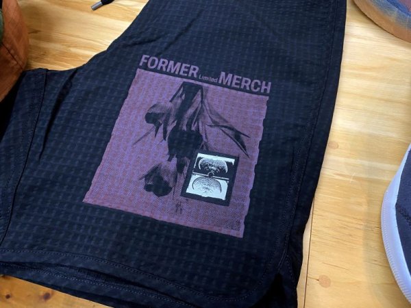 画像9: FORMER MERCHANDISE "RUPTURED SCALLOP TRUNK" - BLACK (9)