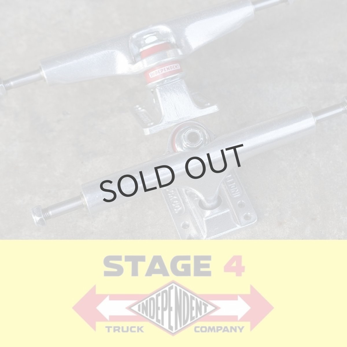 画像1: INDEPENDENT TRUCKS “STAGE4 STANDARD” - SILVER (136/146) (1)