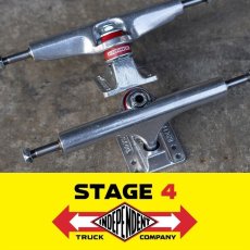 画像1: INDEPENDENT TRUCKS “STAGE4 STANDARD” - SILVER (136/146) (1)