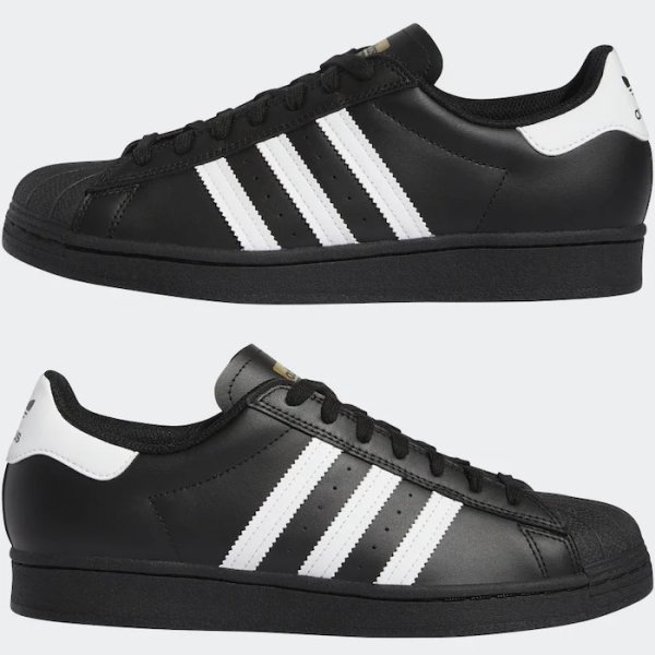 画像6: ADIDAS SKATEBOARDING "SUPERSTAR ADV" - BLK / WHT (6)