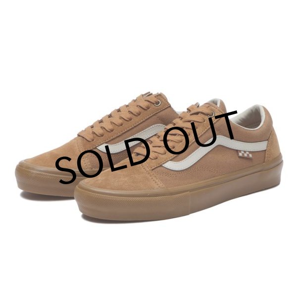 画像1: VANS "SKATE OLD SKOOL SHOE" - LIGHT BROWN/GUM ［USA企画］ (1)