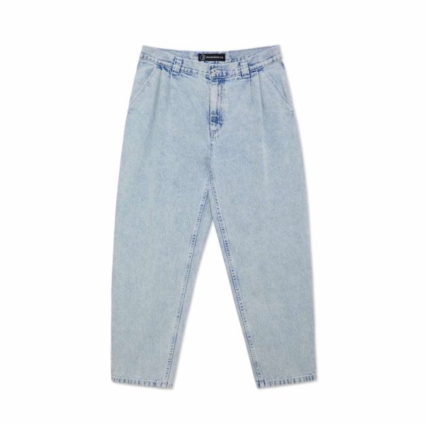画像1: POLAR SKATE CO. "GRUND CHINOS" - ICE BLUE (1)