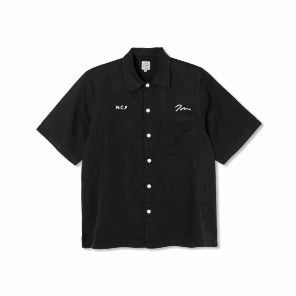 画像2: POLAR SKATE CO. "NCF SHIRT" - BLACK (2)