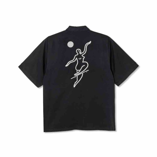 画像1: POLAR SKATE CO. "NCF SHIRT" - BLACK (1)