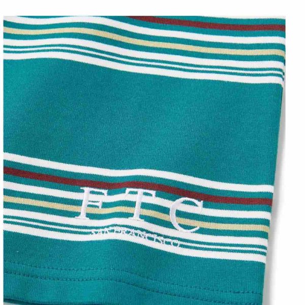画像3: FTC "POCKET STRIPE L/S TEE" - GREEN (3)