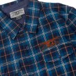 画像2: ANTI HERO SKATEBOARDS "BASIC EAGLE FLANNEL SHIRTS" - MULTI /ORANGE (2)