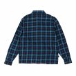 画像3: ANTI HERO SKATEBOARDS "BASIC EAGLE FLANNEL SHIRTS" - MULTI /ORANGE (3)