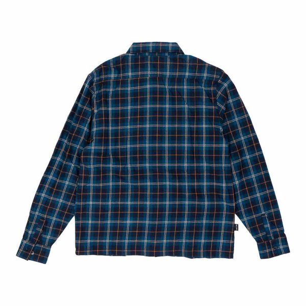 画像3: ANTIHERO " BASIC EAGLE FLANNEL SHIRTS " - MULTI /ORANGE (3)