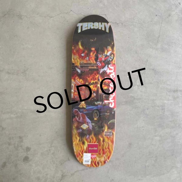 画像1: CHOCOLATE "TERSHY BLOCK IS HOT COUCH DECK" - 9.25inch (1)