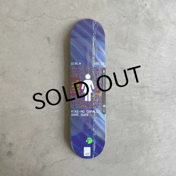 画像1: GIRL "MIKE MO CAPALDI GAME OVER STANDARD DECK " - 8.0inch (1)