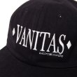 画像2: 【SALE】HELLRAZOR "VANITAS 6PANEL CAP" - BLACK (2)