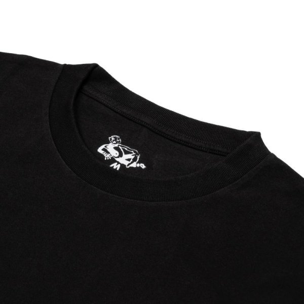 画像2: DANCER CPH "BLANK TEE" - BLACK (2)