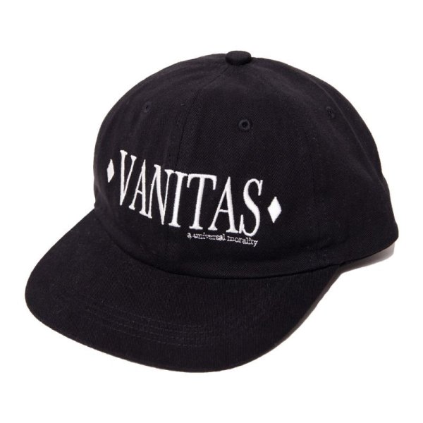 画像1: 【SALE】HELLRAZOR "VANITAS 6PANEL CAP" - BLACK (1)
