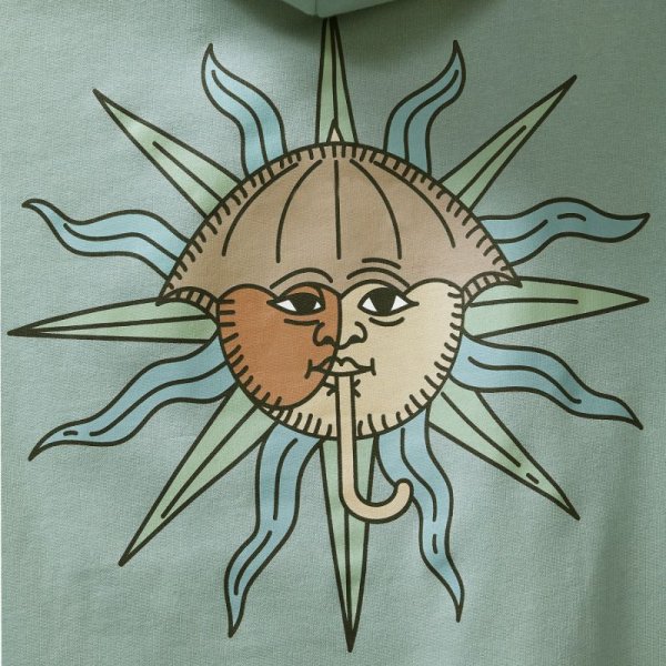 画像3: HELAS "TAROT HOODIE"- KHAKI (3)