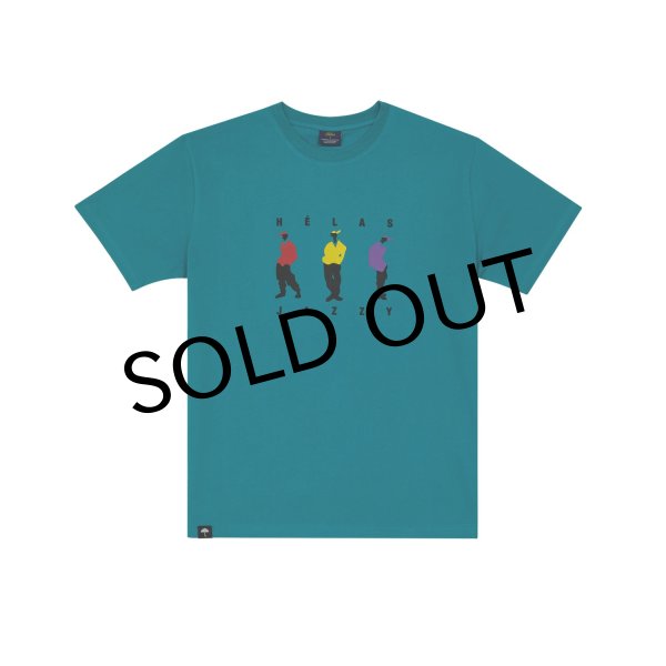 画像1: HELAS "JAZZY TEE" - TEAL GREEN (1)