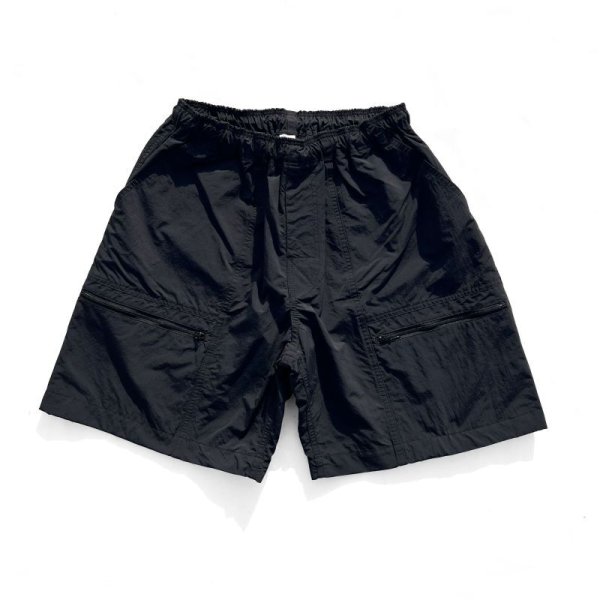 画像1: COMFORTABLE REASON "ACTIVE SHORTS" - BLACK (1)