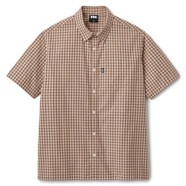 画像1: FTC "PLAID SHIRT" - KHAKI (1)