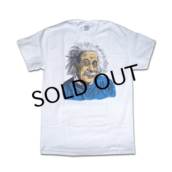 画像1: DEAR SKATING "EINSTEIN TEE" - WHITE (1)