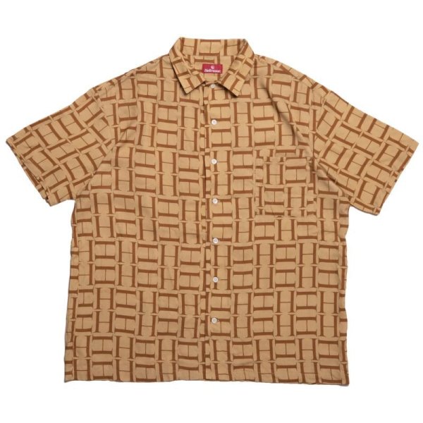 画像1: HELLRAZOR "H MONO SHIRT” - BEIGE (1)