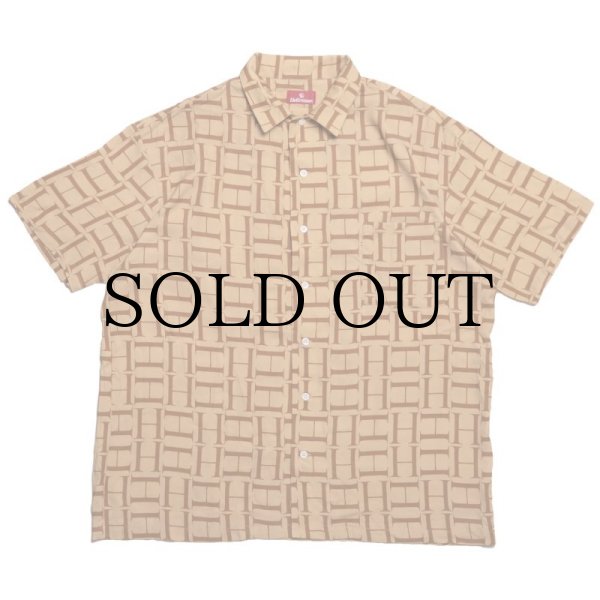 画像1: HELLRAZOR "H MONO SHIRT” - BEIGE (1)