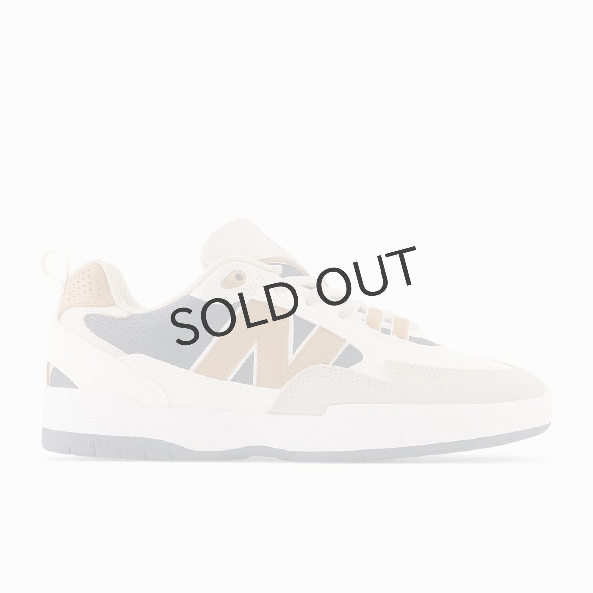 画像2: NEW BALANCE NUMERIC "NM808FCY / Tiago Lemos 808" - WHITE&BROWN (2)